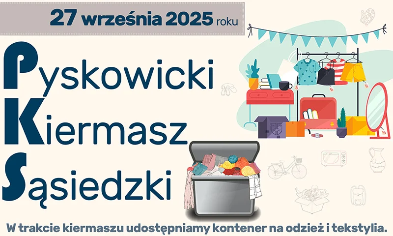 Przed nami Pyskowicki Kiermasz Sąsiedzki! Daj swoim rzeczom drugie życie już 27 września