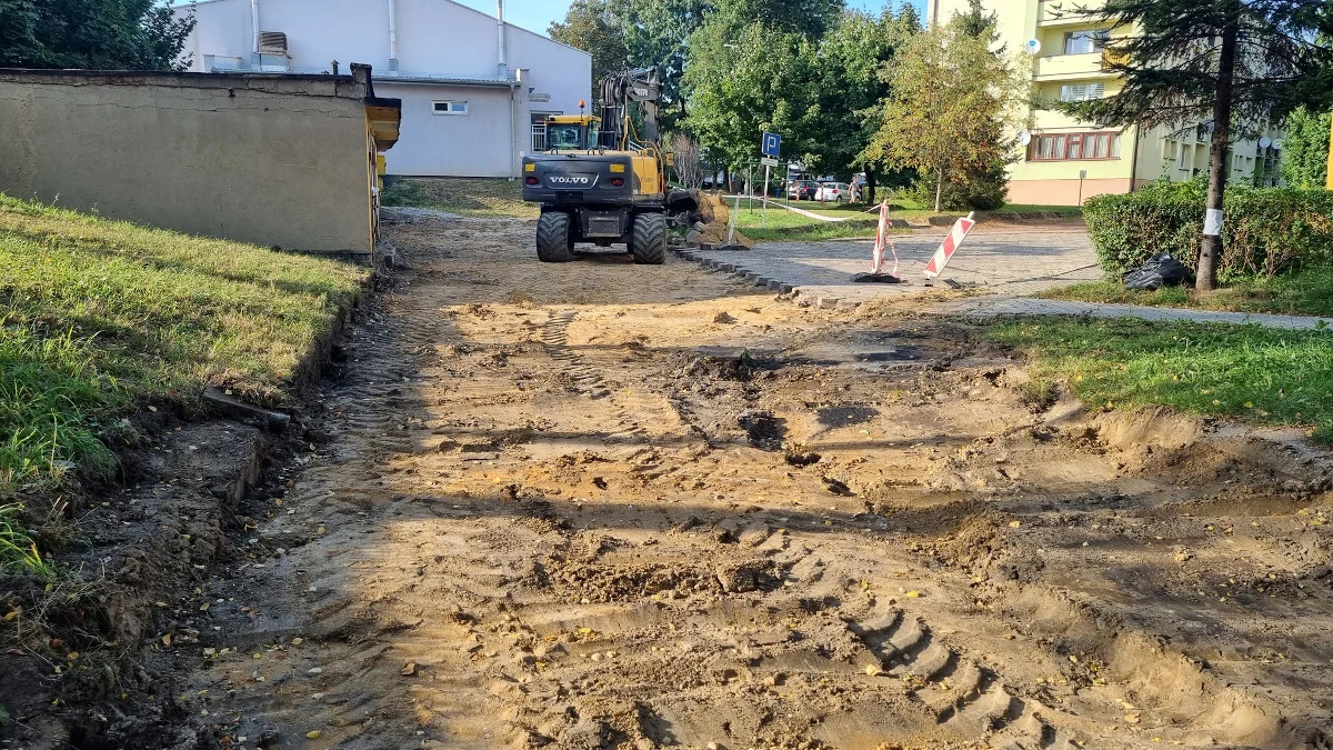 Modernizacja nawierzchni i chodników na osiedlu 1 Maja