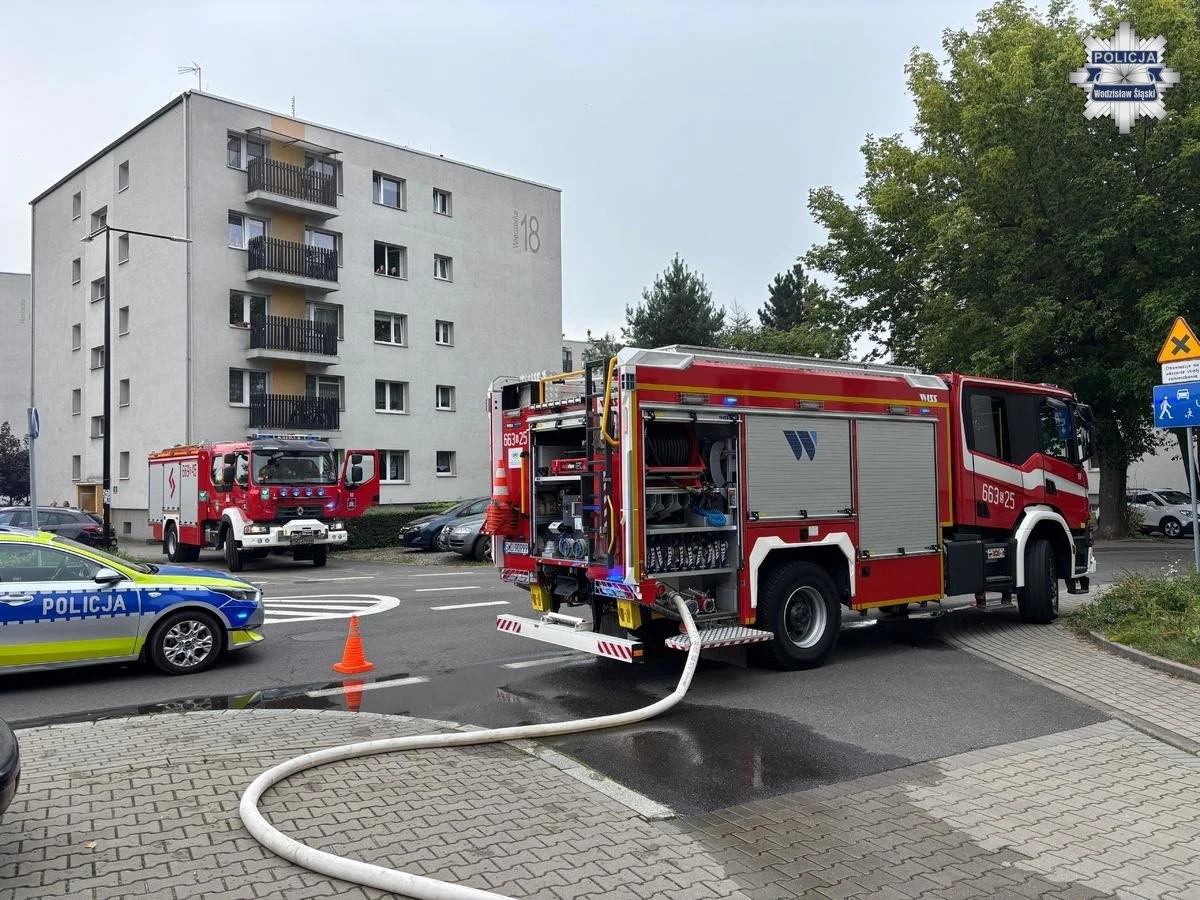 Awaria instalacji elektrycznej w Radlinie: Pożar ewakuował 20 osób