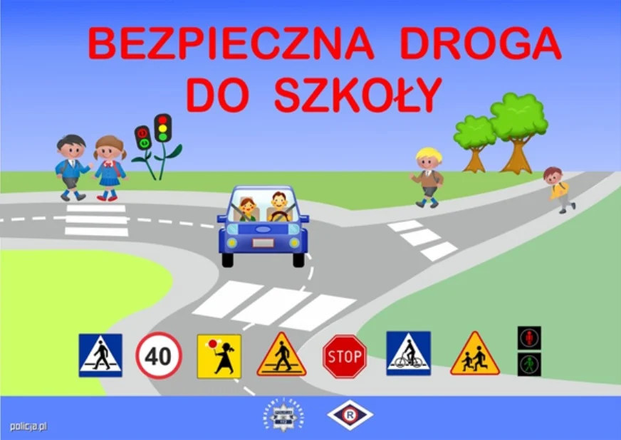 Uczniowie wrócili do szkół – czas na działania „Bezpieczna droga do szkoły”!