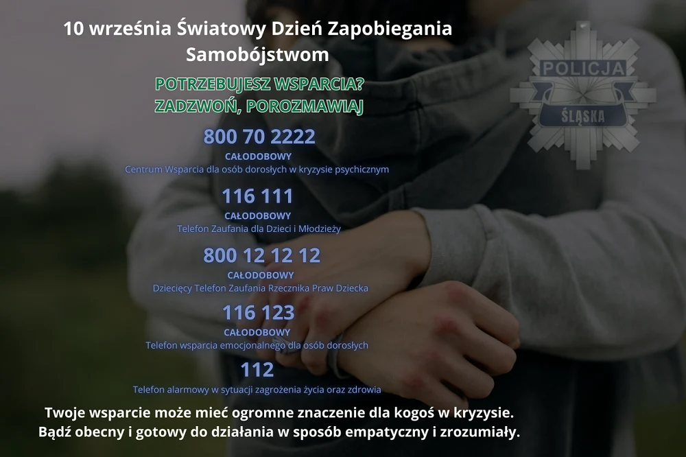 10 września – Światowy Dzień Zapobiegania Samobójstwom: Jak rozpoznać zagrożenie?