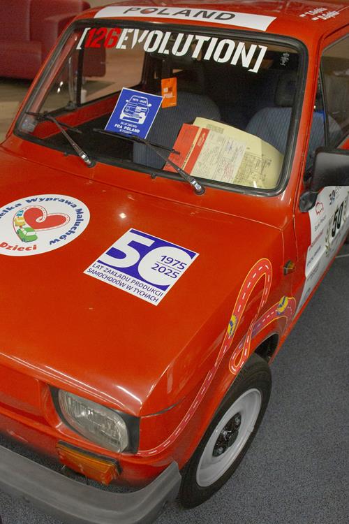 50-lecie Fiata 126p w Tychach / fot. Artur Pławski, Muzeum Miejskie w Tychach