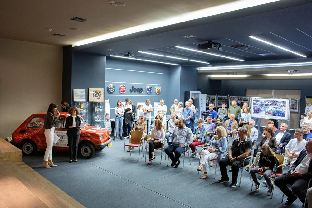 50-lecie Fiata 126p w Tychach / fot. Artur Pławski, Muzeum Miejskie w Tychach