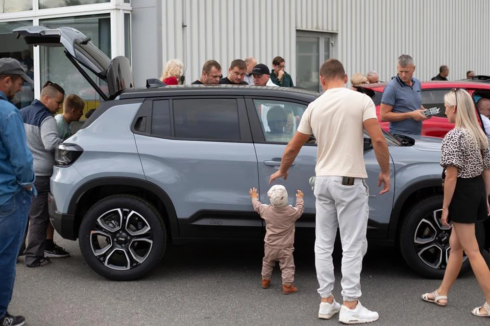 50-lecie Fiata 126p w Tychach / fot. Artur Pławski, Muzeum Miejskie w Tychach