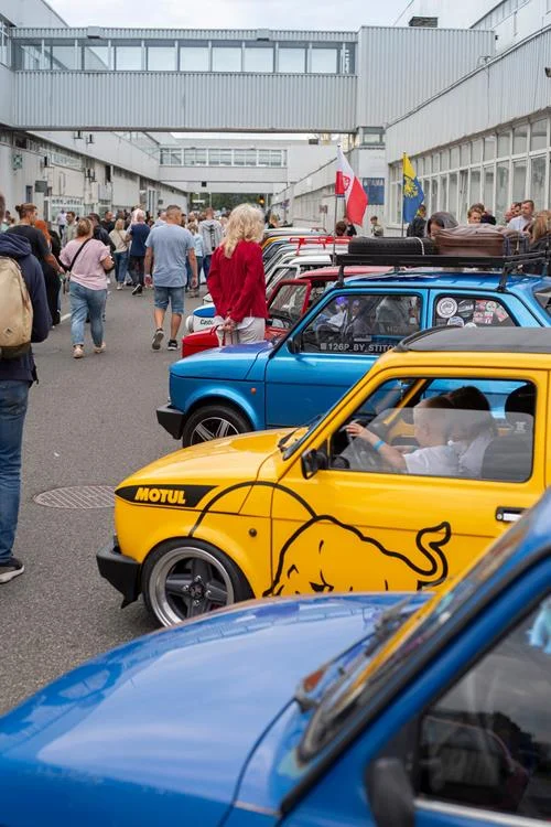 50-lecie Fiata 126p w Tychach / fot. Artur Pławski, Muzeum Miejskie w Tychach