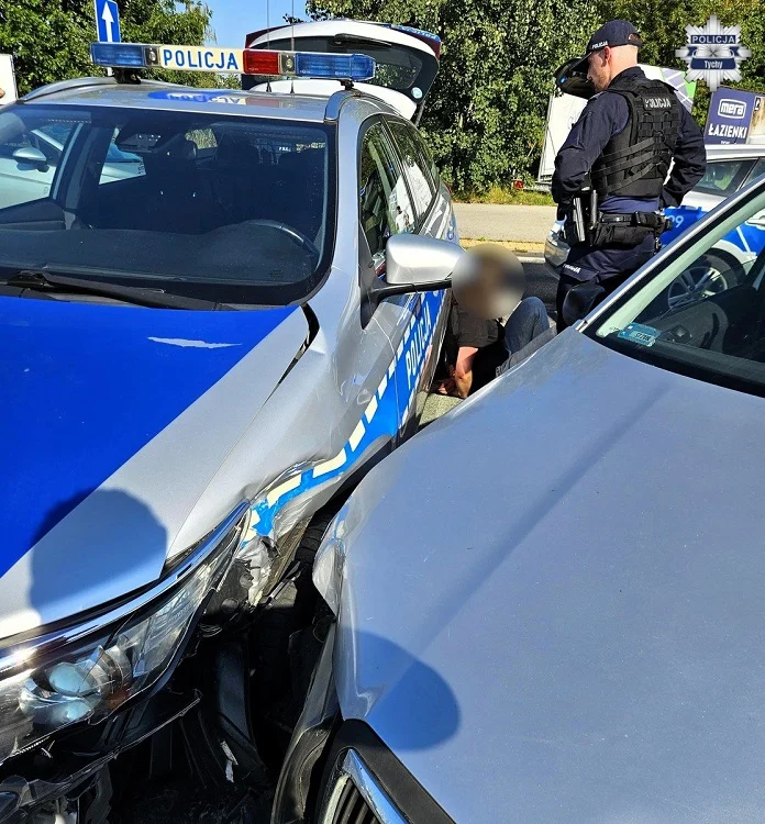 Pościg w Tychach: Nietrzeźwy kierowca zatrzymany po ucieczce „pod prąd”