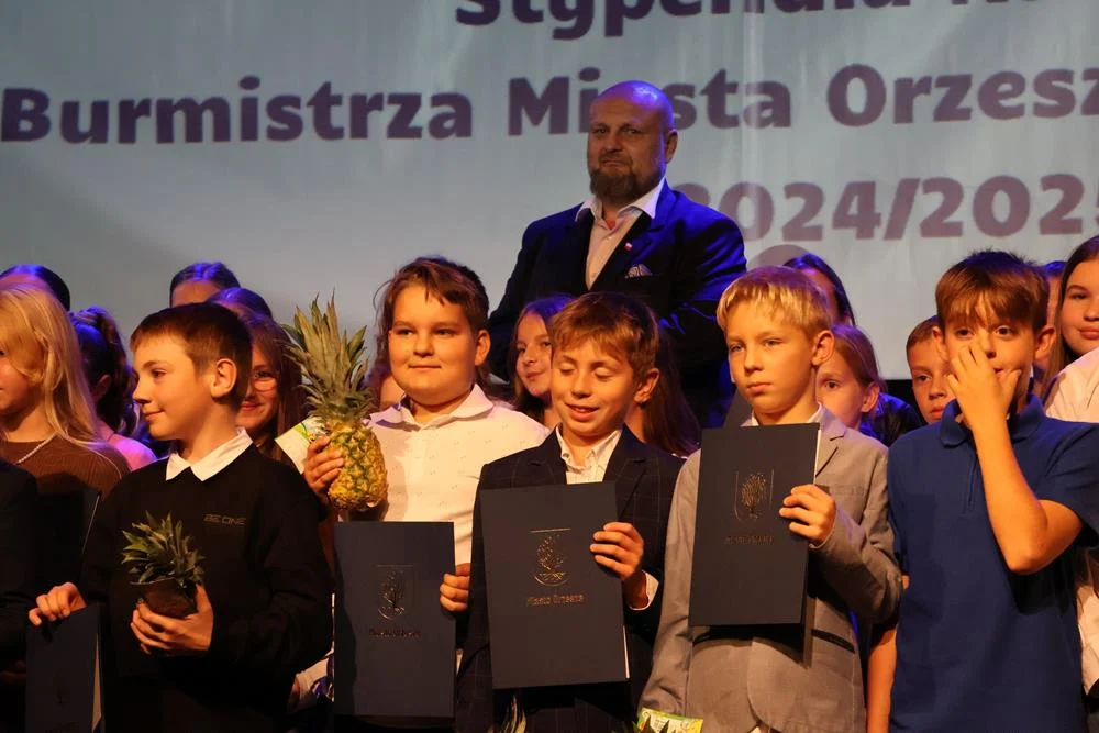 Stypendia Burmistrza Miasta Orzesze / fot. UM Orzesze