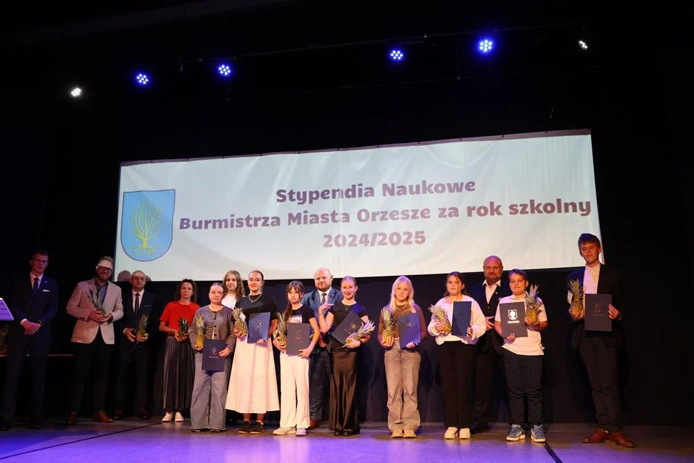 Stypendia Burmistrza Miasta Orzesze / fot. UM Orzesze