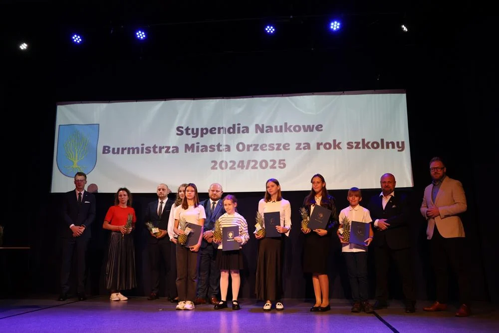 Stypendia Burmistrza Miasta Orzesze / fot. UM Orzesze