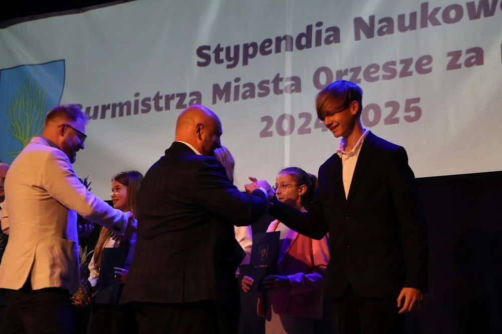 Stypendia Burmistrza Miasta Orzesze / fot. UM Orzesze