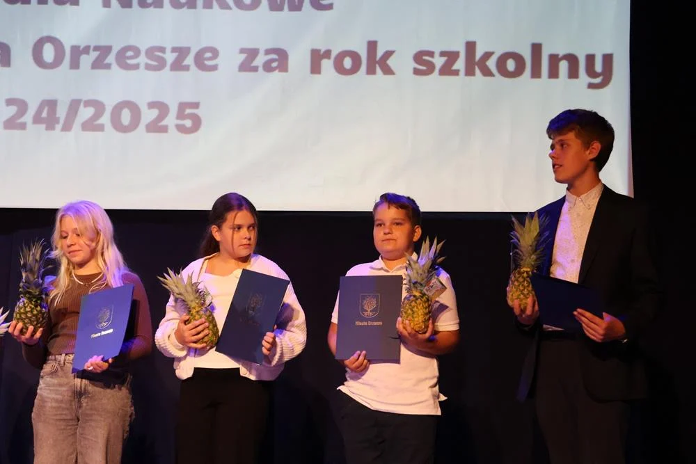 Stypendia Burmistrza Miasta Orzesze / fot. UM Orzesze