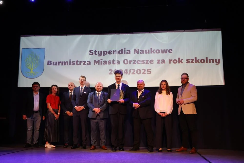 Stypendia Burmistrza Miasta Orzesze / fot. UM Orzesze