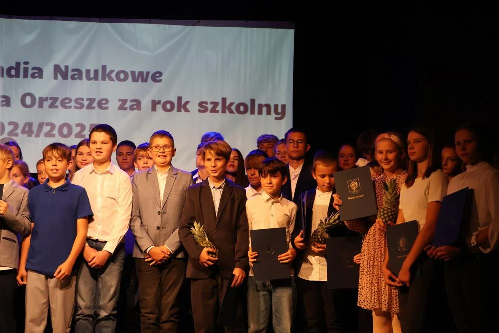 Stypendia Burmistrza Miasta Orzesze / fot. UM Orzesze