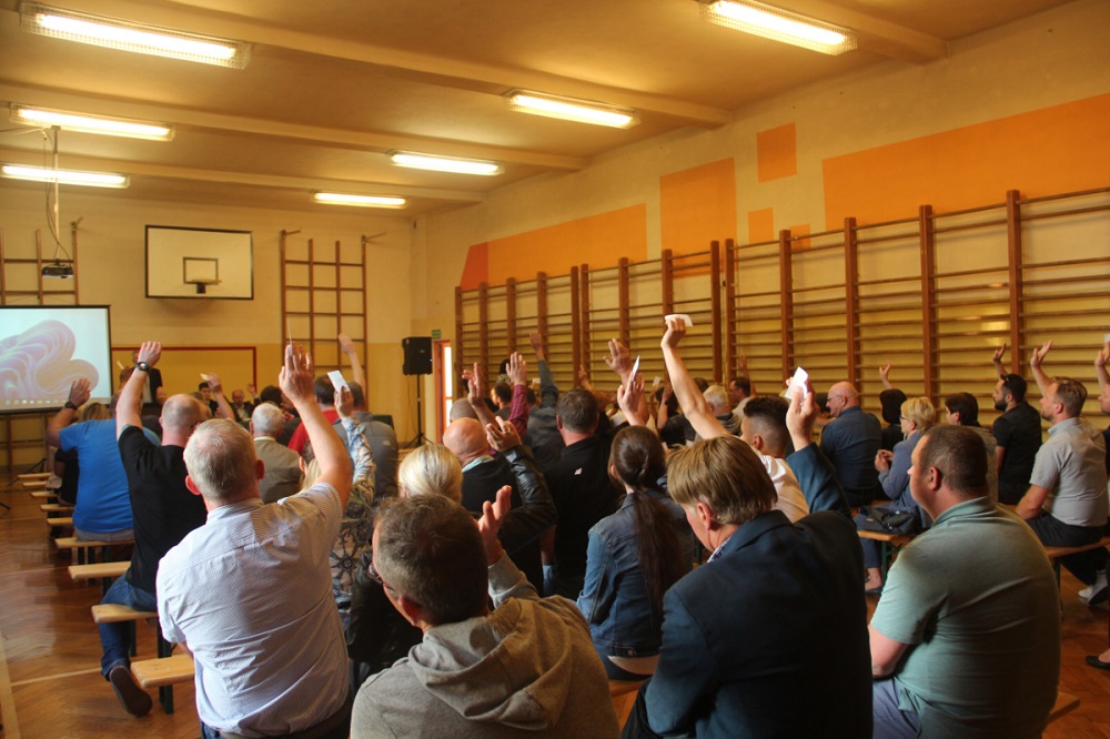 Wyniki głosowania na projekty funduszu sołeckiego w Zawadzie