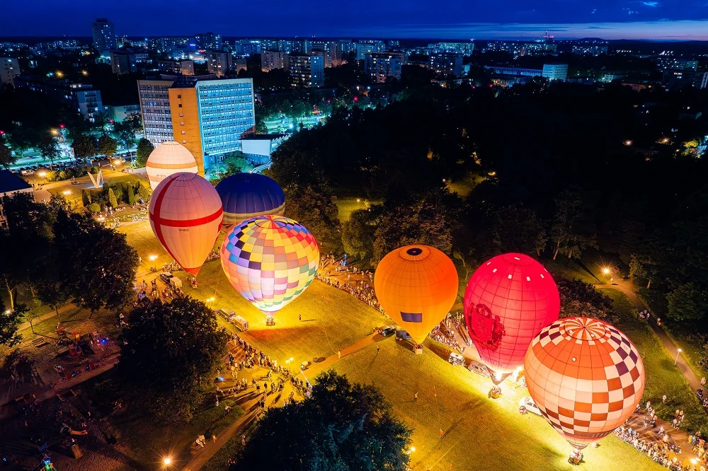Balonowe widowisko nad Tychami i Pszczyną – wyniki zawodów „In The Silesian Sky”