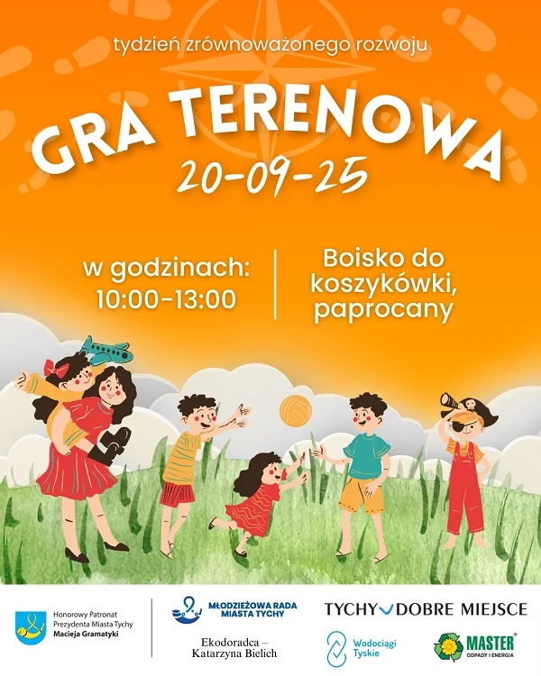 Gra Terenowa w Tychach – Tydzień Zrównoważonego Rozwoju już jutro!