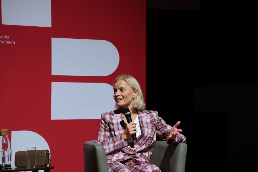 Spotkanie z Małgorzatą Foremniak – aktorka opowiedziała o swojej drodze zawodowej