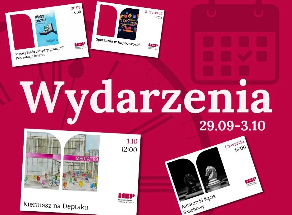 Wydarzenia kulturalne w tyskiej bibliotece – program na przełom września i października