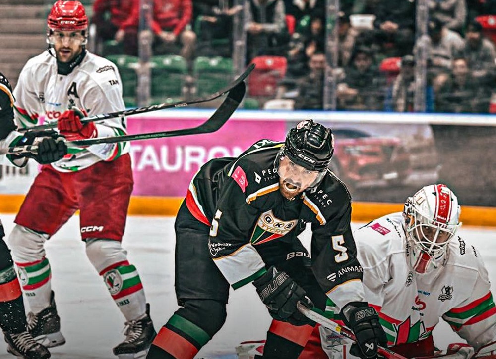 GKS Tychy przegrywa z Zagłębiem Sosnowiec 6:2 w 7. kolejce Tauron Hokej Ligi