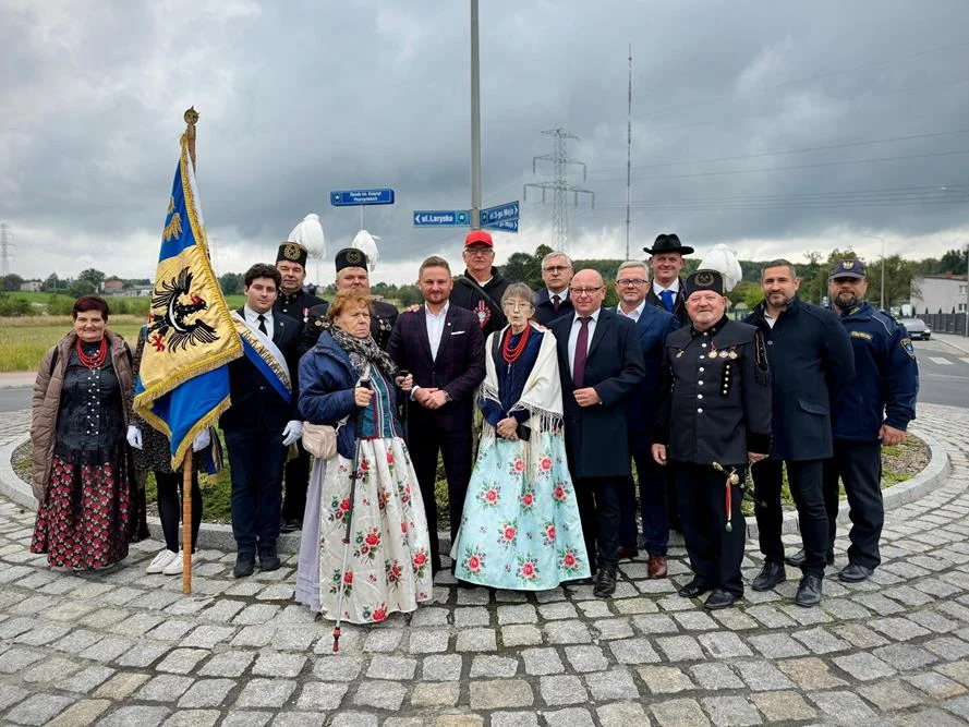 Oficjalne nadanie nazwy rondu w Dzielnicy Wesoła / fot. UM Mysłowice