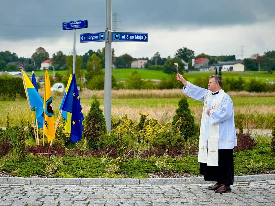 Oficjalne nadanie nazwy rondu w Dzielnicy Wesoła / fot. UM Mysłowice