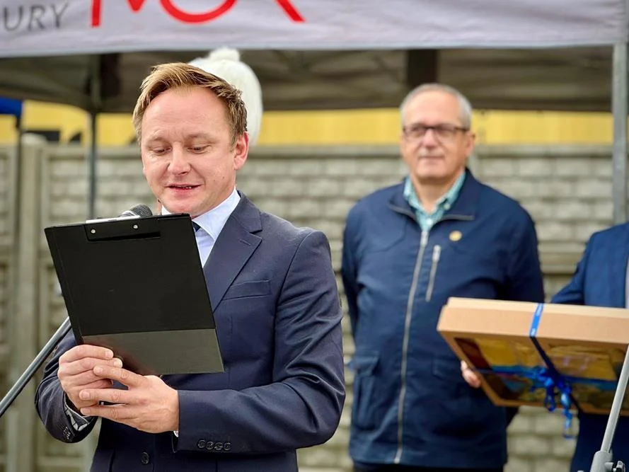 Oficjalne nadanie nazwy rondu w Dzielnicy Wesoła / fot. UM Mysłowice