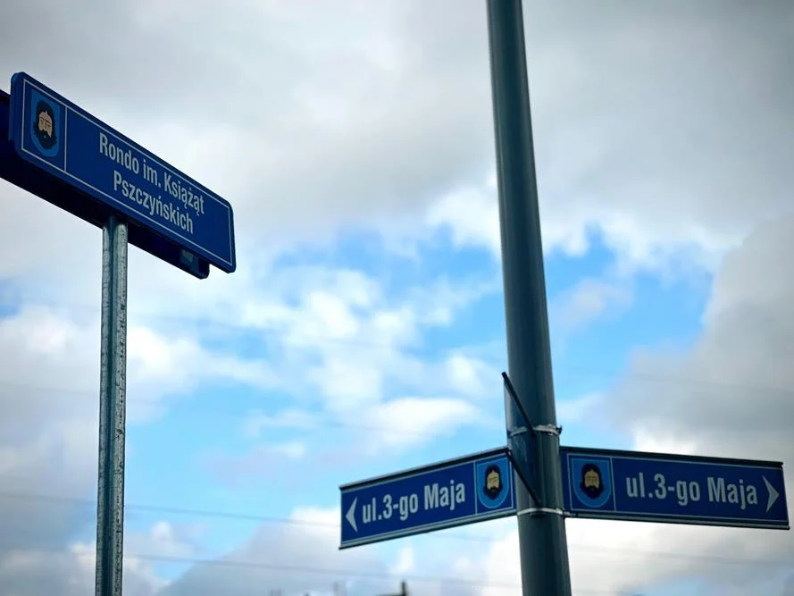 Oficjalne nadanie nazwy rondu w Dzielnicy Wesoła / fot. UM Mysłowice