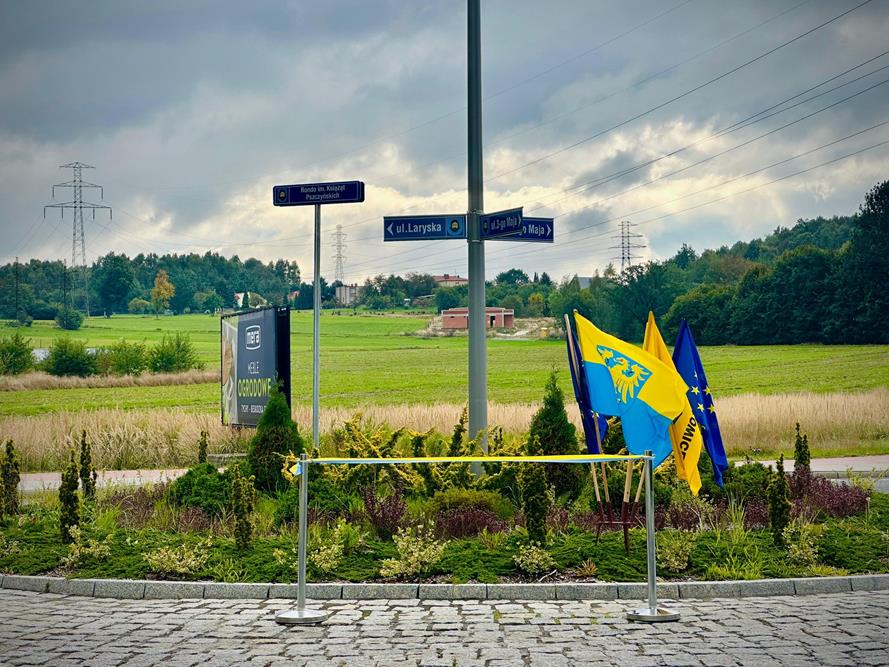 Rondo w Dzielnicy Wesoła z nową nazwą – „Książąt Pszczyńskich”