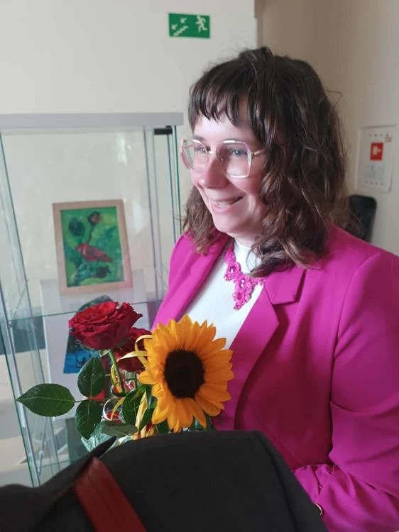 Finisaż wystawy Teresy Kopeć / fot. MBP Mysłowice