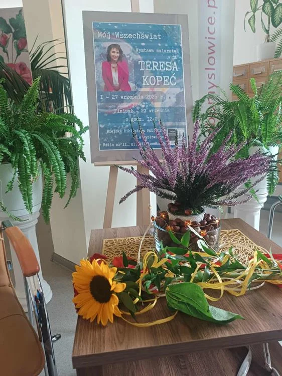 Finisaż wystawy Teresy Kopeć / fot. MBP Mysłowice