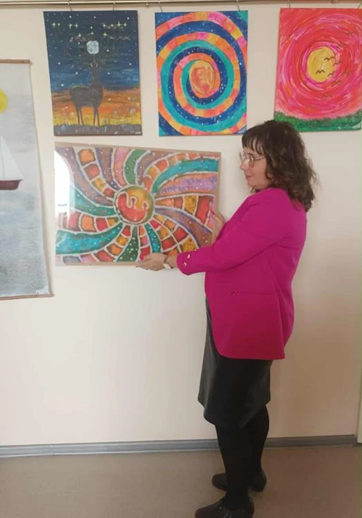 Finisaż wystawy Teresy Kopeć / fot. MBP Mysłowice