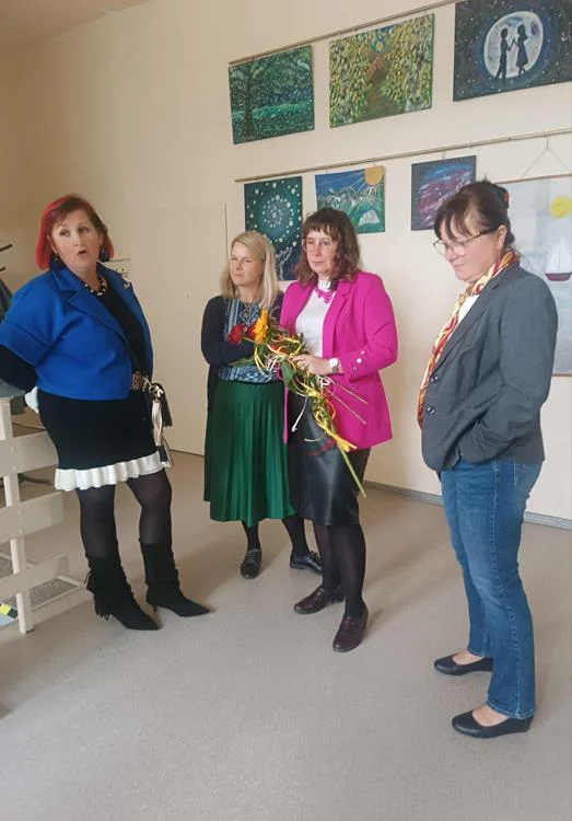 Finisaż wystawy Teresy Kopeć / fot. MBP Mysłowice