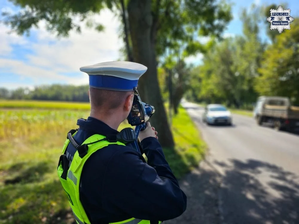 Piekarscy policjanci ujawnili 76 wykroczeń podczas akcji „Prędkość”
