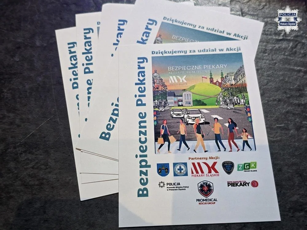 10. edycja akcji „Bezpieczne Piekary” / fot. KMP Piekary Śląskie