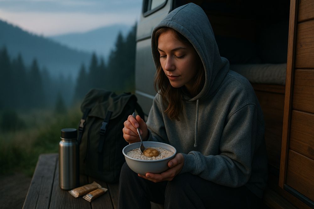 Orzechowe śniadania w podróży: co zjeść, gdy nie masz kuchni pod ręką