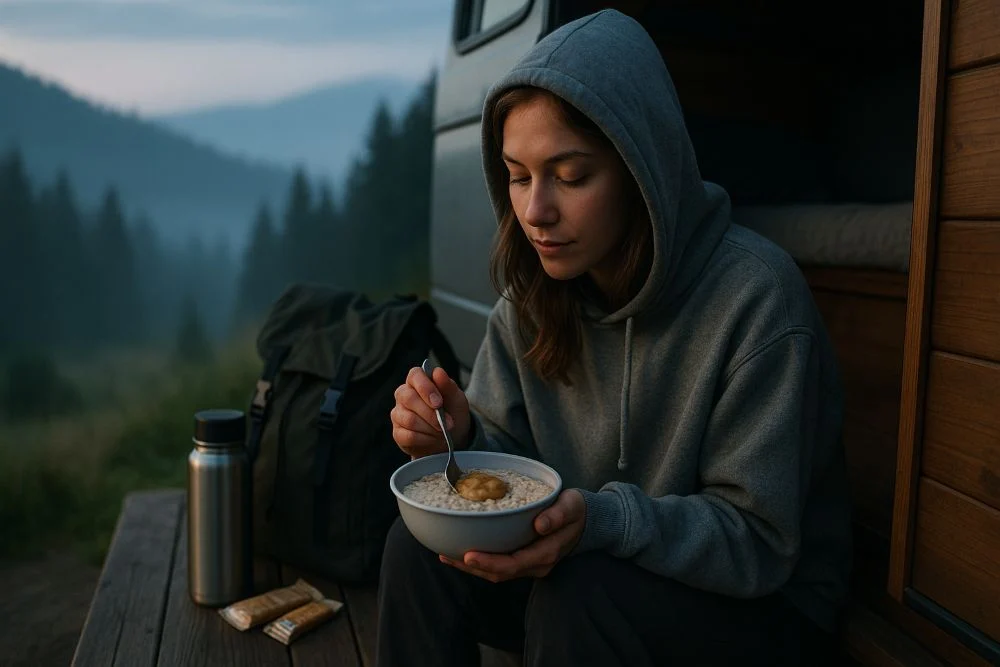 Orzechowe śniadania w podróży: co zjeść, gdy nie masz kuchni pod ręką