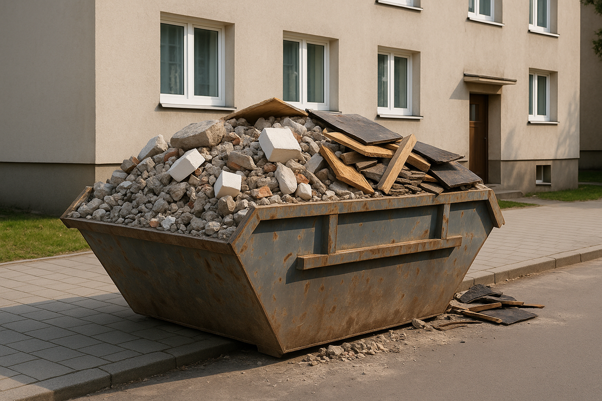 Najczęstsze błędy przy wywozie gruzu – jak ich uniknąć?