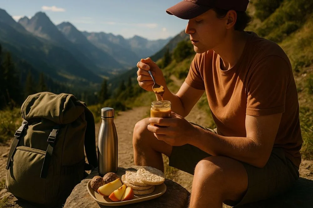 Energia na szlaku: przekąski z kremem orzechowym do plecaka i na górskie wyprawy