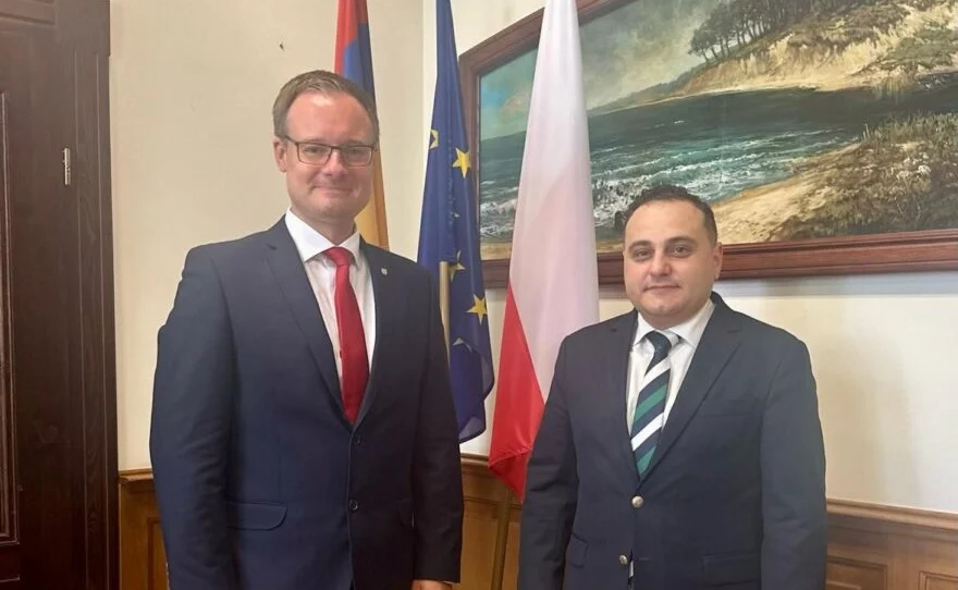 Prezydent Zabrza gościł Konsula Honorowego Armenii