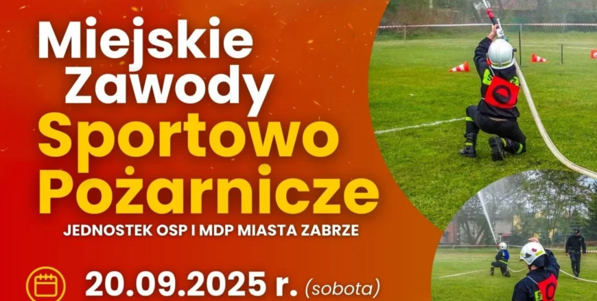 Zabrze: Strażacy OSP i MDP powalczą w zawodach sportowo-pożarniczych
