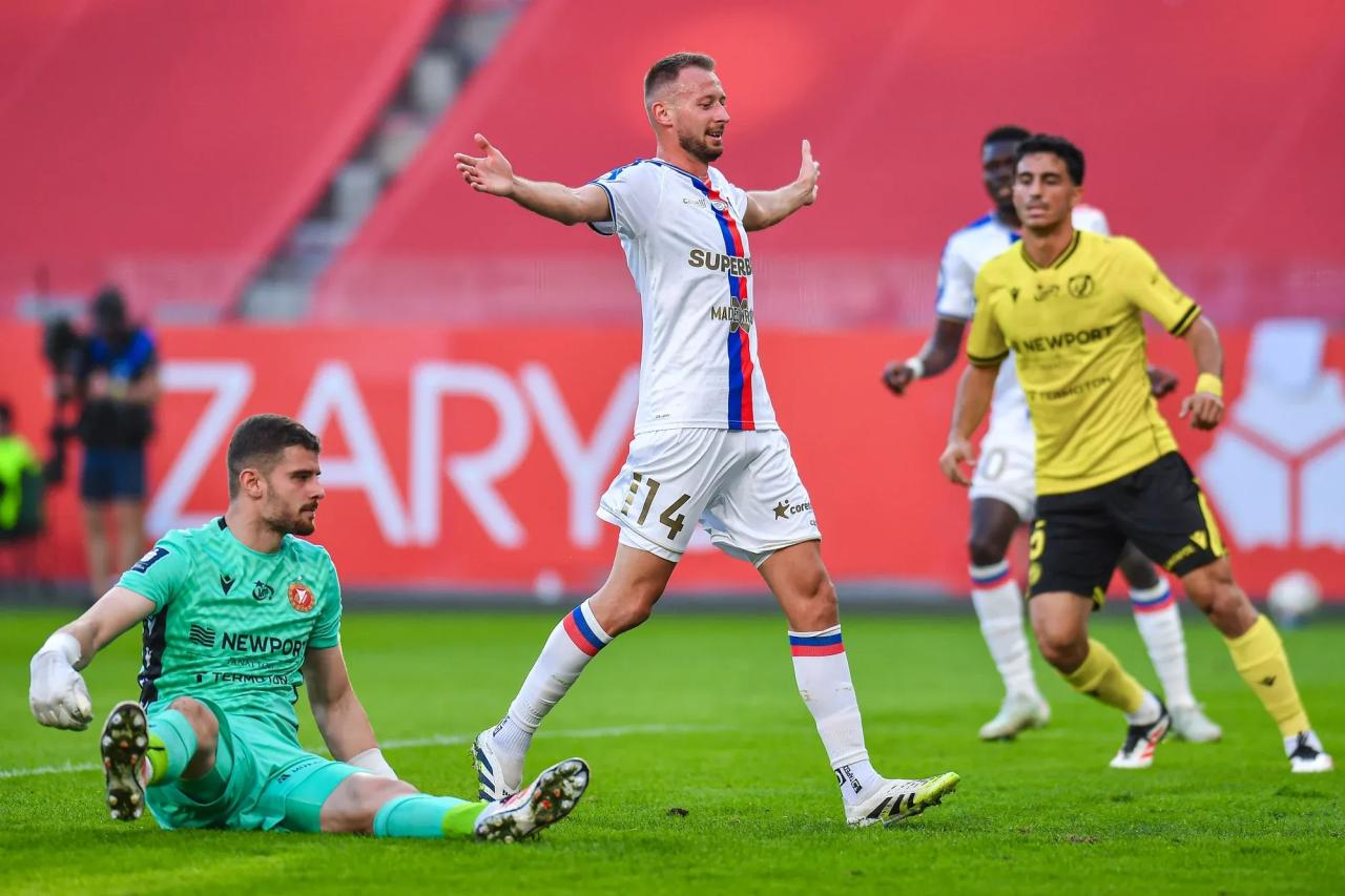 Górnik Zabrze pokonał Widzew Łódź 41