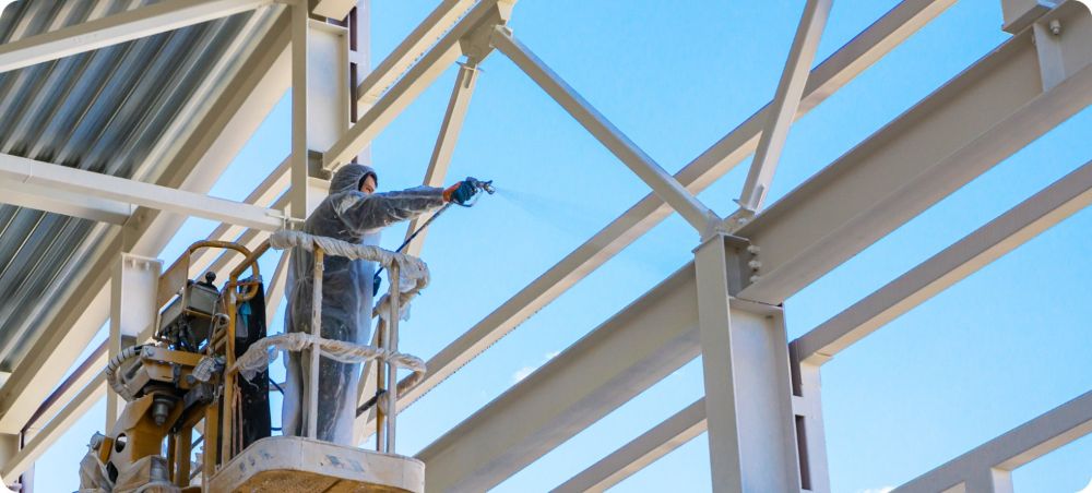 Malowanie hal fabrycznych i konstrukcji stalowych
