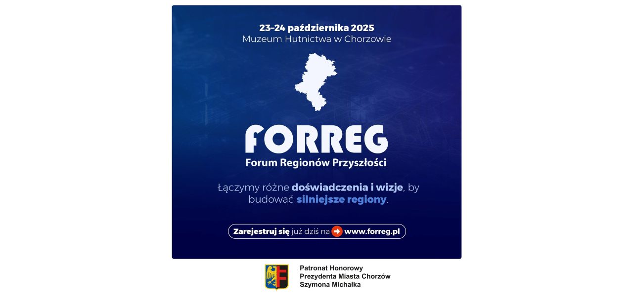 Chorzów gospodarzem Forum Regionów Przyszłości. Spotkanie liderów miast i biznesu