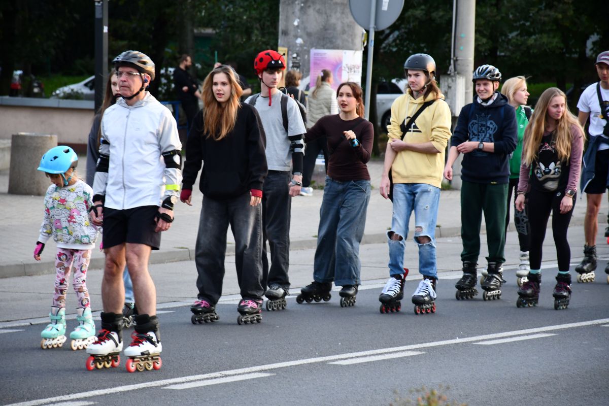 Ulicami miasta zawładnęły rolki! Za nami Nightskating w Chorzowie! 