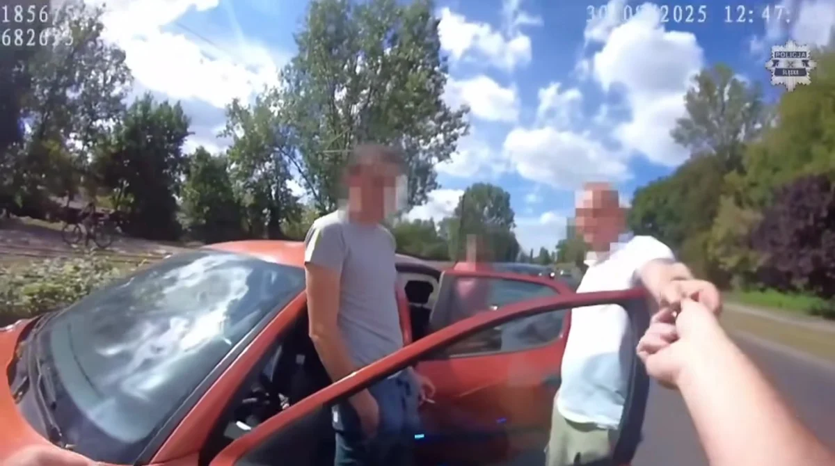 Policjant po służbie zatrzymał nietrzeźwego kierowcę w Sosnowcu