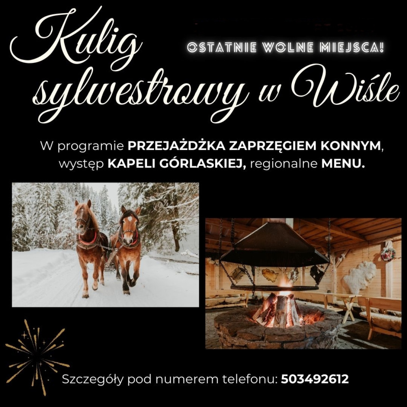 Sylwestrowy Kulig z Biesiadą - Wisła 2025/26