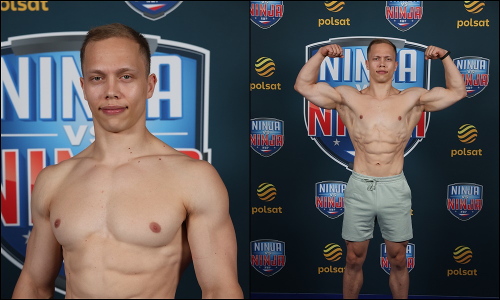 Szymon Rapacz z Sosnowca na torze 5 odc. „Ninja vs Ninja” dziś w Polsacie!