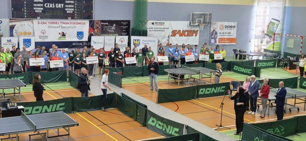 Olimpiady Specjalne: wszyscy zwycięzcami na XXIX turnieju tenisa stołowego