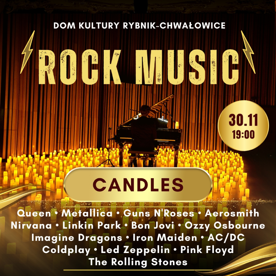 ROCK MUSIC & CANDLES