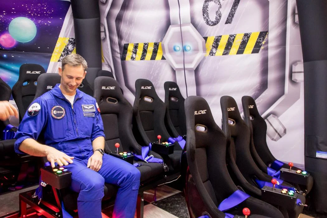 Astronauta Sławosz Uznański-Wiśniewski w Planetarium Śląskim – kosmos bliżej młodzieży